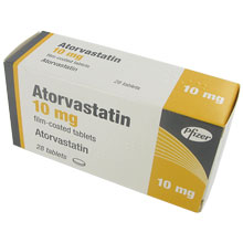 Medisineske med kolesterolmedisin Atorvastatin
