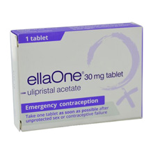 Angrepille mot graviditet med 30mg ulipristalacetat