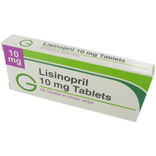 Tabletter med Lisinopril