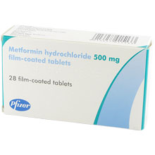 28-pakning med diabetes medisin Metformin-hydrochloride