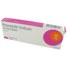 Skrå vinklet bilde av pravastin bilde