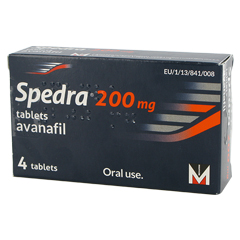 Medisineske med avanafil piller 200mg fra Menarini