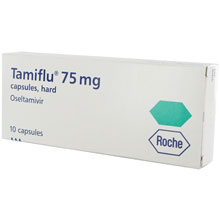 Influensa medisin med Tamiflu 75mg